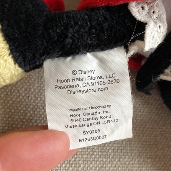 MINNIE MOUSE 9 inch Plush Red polka dots - Picture 8 of 8